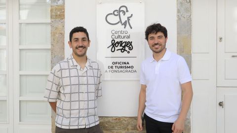 Los arquitectos del proyecto, Daniel G�mez y Adri�n L�pez