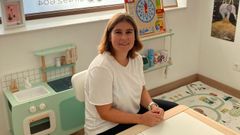 Iria S�nchez, en su consulta