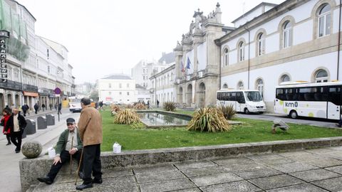 Imagen del pazo de San Marcos, sede de la Diputaci�n Provincial de Lugo.