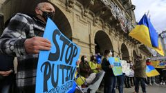 Los lucenses se volcaron con la comunidad ucraniana.