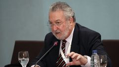 Bernat Soria, exministro de Salud, durante un evento celebrado en Vigo.