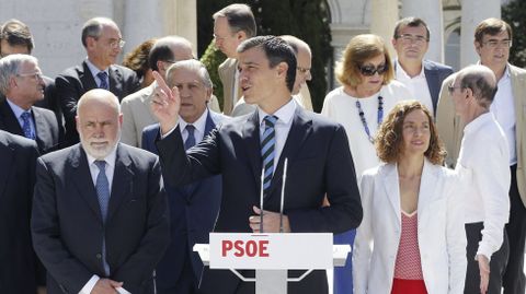 S�nchez advirti� de que tan err�neo es �no mover una coma como liquidar� la Constituci�n.