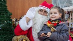 Imagen de la visita de Pap� Noel a Carballo el 24 de diciembre del 2024