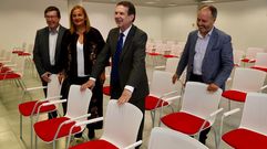 Caballero visita la nueva sede de la UNED