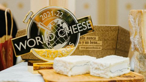 Queso ganador del World Cheese Festival celebrado en Oviedo 2021