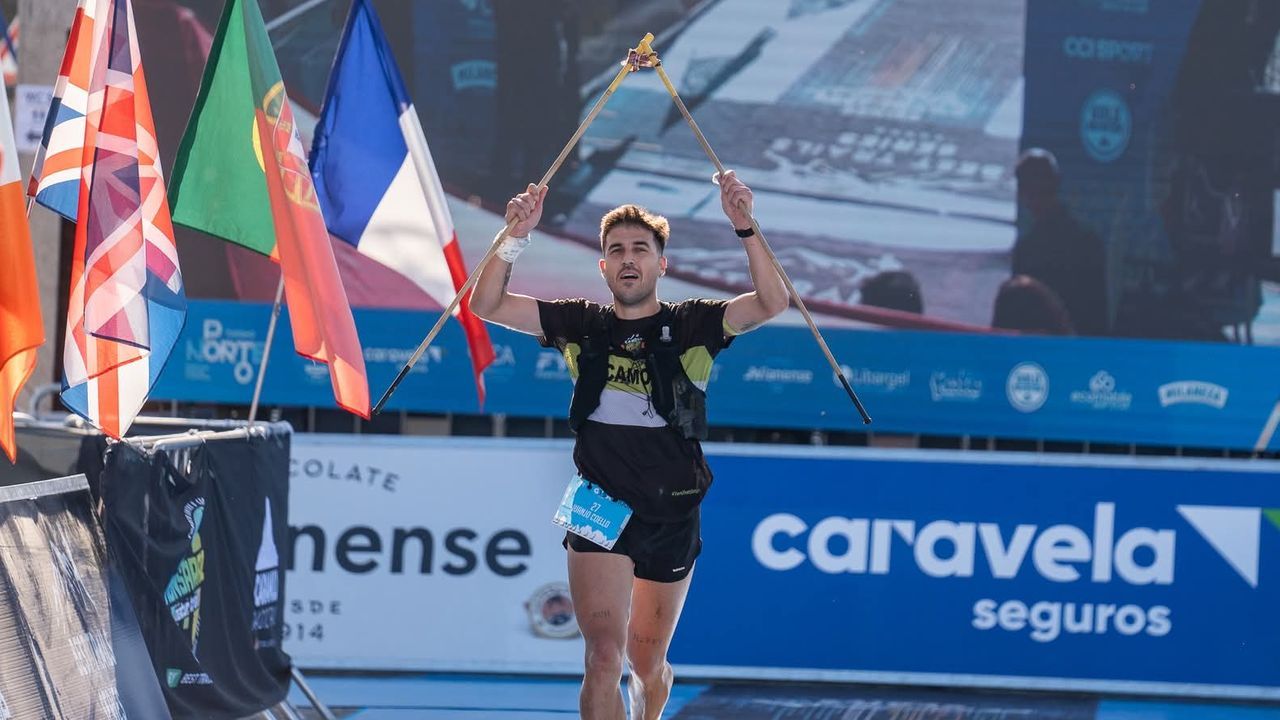 Juanjo Coello roza el podio en el Grande Trail Serra d Arga: «En 100 kilómetros sientes de todo: llegué roto, pensando en mi familia»