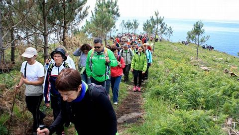 Andainas Co�ece a Costa da Morte. Ruta por Corcubi�n. Cabo da Nasa.