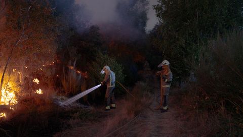 Incendio en Baltar.
