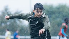 Gonzalo Barc�n ha tenido una larga trayectoria en la cantera del Celta.