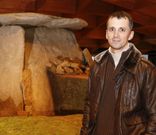 �ngel Eiroa no pavill�n de Dombate