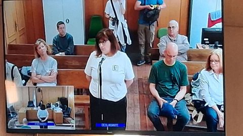 Juicio por los fusilamientos del cementerio de O Val, cometidos en Nar�n.