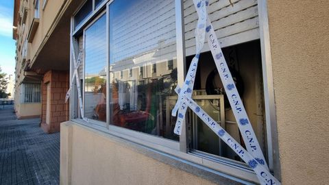 Vivienda en la zona de Santa Gema en la que este lunes falleci� una mujer en un incendio