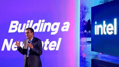 El director ejecutivo de Intel, Lip-Bu Tan, en la feria Computex 2026 de Taipei.