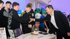 O conselleiro Rom�n Rodr�guez visita o proxecto Eclipse en marcha, do IES ponteces�n