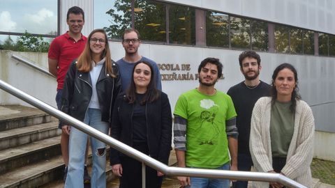 El equipo del grupo de investigaci�n Hydroforest