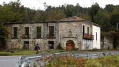 El pazo de A Merc es uno de los bienes catalogados por la Xunta en el concello de A Pobra