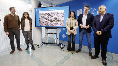 Presentaci�n del proyecto, con la conselleira Mart�nez Alegue