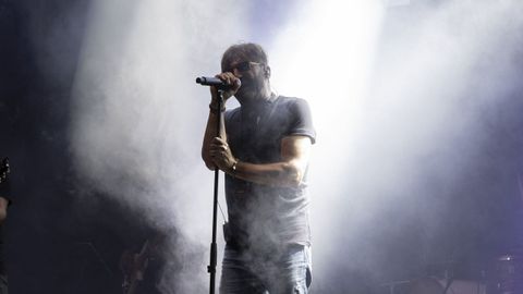 Concierto de Javi Maneiro en Zas, en el 2024