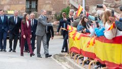 Los reyes, este martes en Brañosera, en Palencia