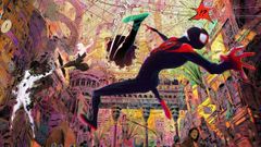 Fotograma del filme Spider-Man: cruzando el multiverso. 