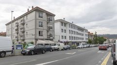 Las viviendas cuya cesi�n logr� el Concello de Ames para alquiler social se sit�an en la avenida da Ma�a, en Bertamir�ns