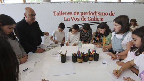 Taller de dibujo con Carlos Lpez, Chinto