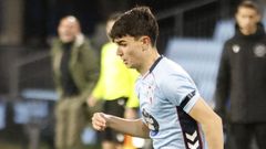 El futbolista del Celta Fortuna �ngel Arcos.