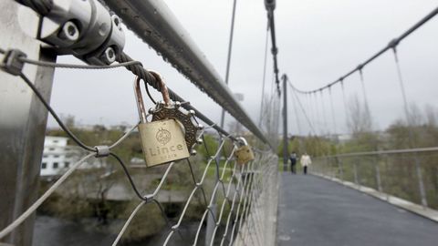 Puente colgante peatonal de As Samasas, Lugo
