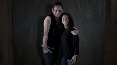 Foto promocional del nuevo videoclip de Igor Paskual en el que participa Vero Boquete.Foto promocional del nuevo videoclip de Igor Paskual en el que participa Vero Boquete