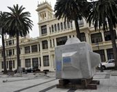El bloque formar� parte del contradique del puerto exterior.
