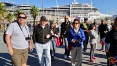 Abril�da el relevo crucerista a mayo, que recibir� 17 buques