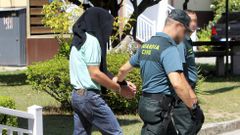 Antonio V. G. fue detenido por la Guardia Civil de Mondariz.