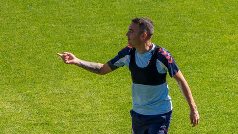El futbolista del Celta Iago Aspas.