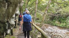 Ruta del r�o Esva, en Vald�s