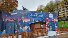 La caseta de Papa Noel de Oviedo