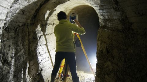 Interior del refugioantiereo de Cimavilla