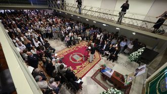 O �ltimo adeus a Xos� Manuel Beiras