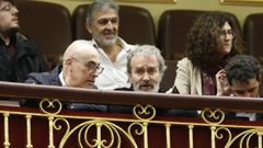 El director del Centro de Coordinacin de Emergencias y Alertas Sanitarias, Fernando Simn (en el centro) en la tribuna de pblico del Congreso el pasado mes de marzo