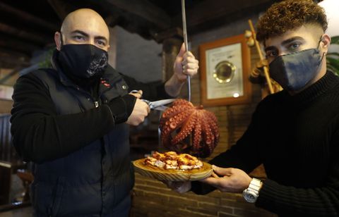 A Garnacha se hizo con el Plato de Oro en el Premio Nacional de Gastronoma 2017 gracias a su pulpo  feira