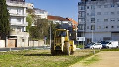 Uno de los terrenos destinados a solares en la zona C