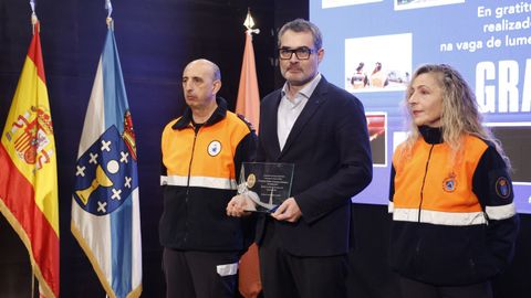 En la cita se entregaron varias medallas de oro a instituciones, cuerpos de seguridad y entidades que tuvieron un papel importante en la gesti�n de la emergencia 