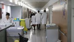 La unidad de Cuidados Paliativos del Hospital de Oza, A Coru�a.