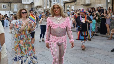 Las drag queens no faltaron en Celanova.