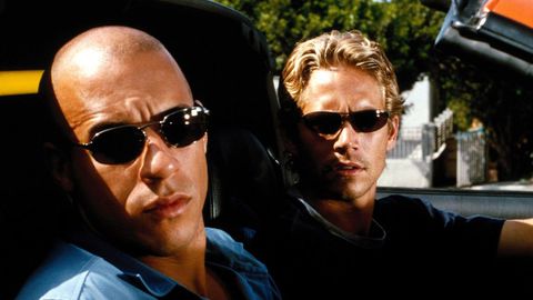 Vin Diesel y Paul Walker, en una de las primeras pel�culas de la franquicia