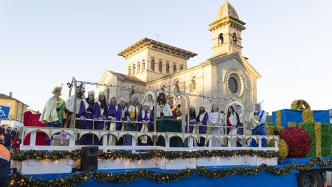 Cabalgata de Reyes en Guitiriz.