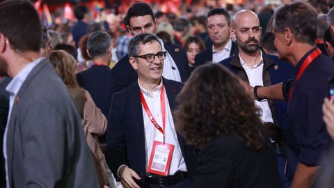 Flix Bolaos, en el Congreso del PSOE