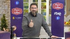 El chef Dani Garc�a, en la cocina del programa �Hacer de comer�