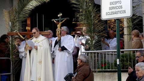 Viacrucis procesional de la parroquia de San Francisco Javier de A Coru�a