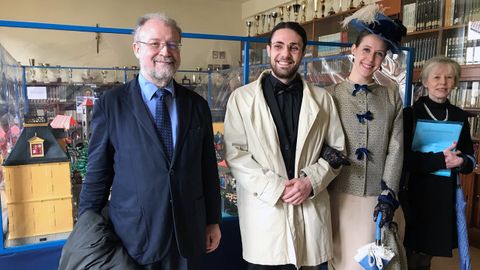 El cortejo de Clar�n y Onofre