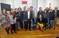 Catorce de los diecinueve miembros que formaban la ejecutiva de la agrupaci�n socialista de Pontevedra antes de su primera reuni�n, que tuvo lugar el 5 de diciembre del 2013. 